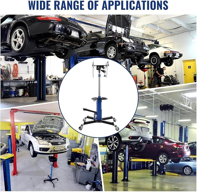 Transmission Jack 1322 LBS Hydraulic Telescoping 2-Stage Lift Jack Stand - Image 6