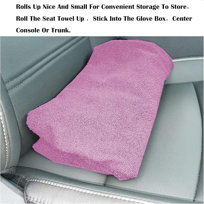 Car Seat Cover Protector Front Seats, - Image 7