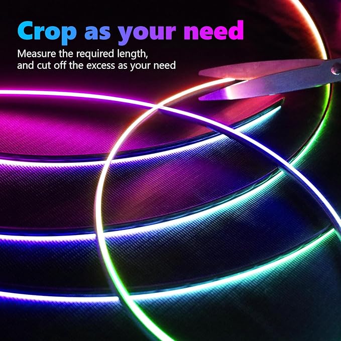 Interior Car LED Strip Lights, Acrylic LED Lights - Image 3