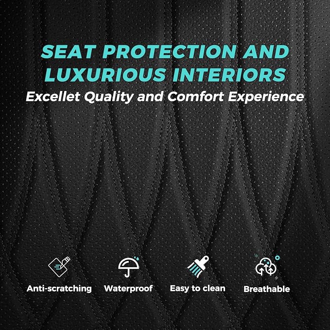 Seat Covers for Honda Civic Sedan EX-L, Sport 2016 2017 2018 2019 2020 2021 - Image 6