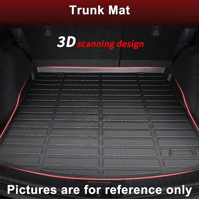 Wayhigh-All Weather Floor Mats and Cargo Mat Set Fit - Image 5