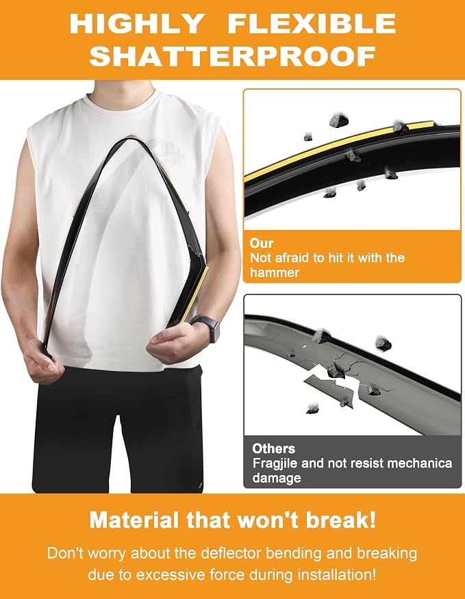 in-Channel Window Rain Guards Fit - Image 3