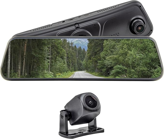 Brandmotion FullVUE Mirror and Camera System FVMR-1100 | Front Dash Cam and by Brandmotion