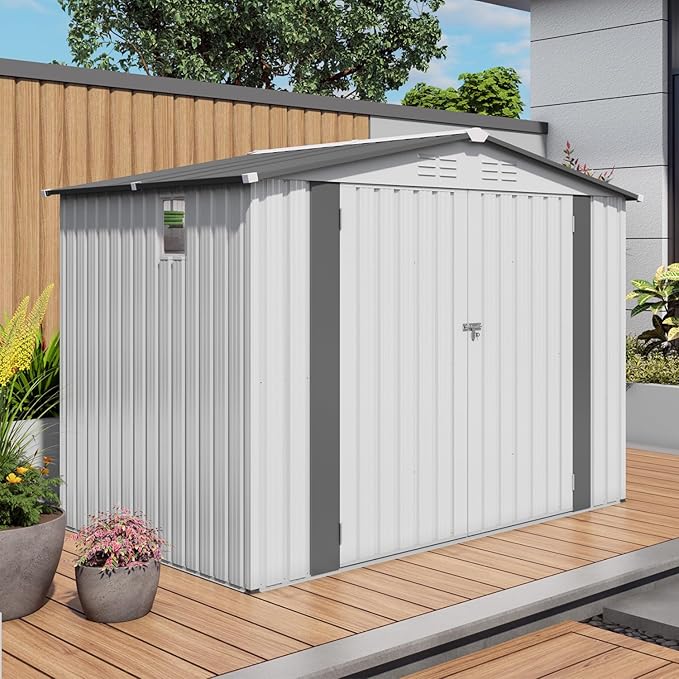 8x6 FT Outdoor Storage Shed by Zolyndo