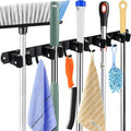 Huryfox Mop and Broom Holder Wall Mounted by Hurfox