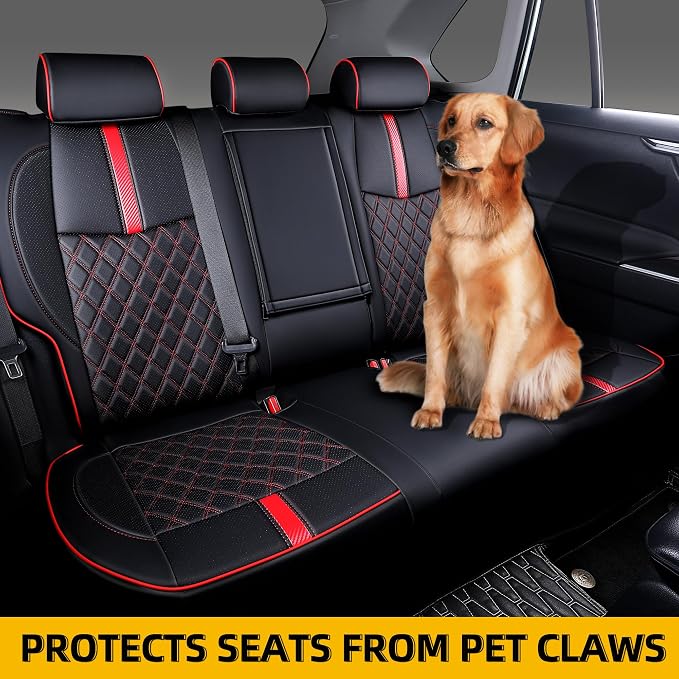 Custom Fit RAV4 Seat Covers for 2019-2025 Toyota RAV4 LE, XLE Premium, Limited - Image 5