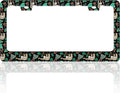 Cute Sloth License Plate Frame Funny Animal Climbing Tree License Plate Holder by TINALUIN