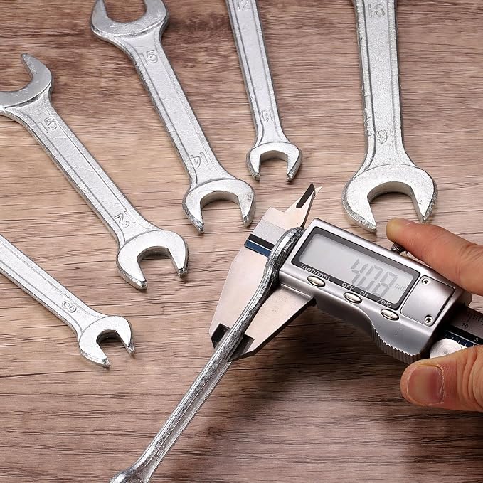 HARFINGTON 2pcs Double Open End Wrench 22mm x 24mm Metric 15 Degree Offset - Image 6