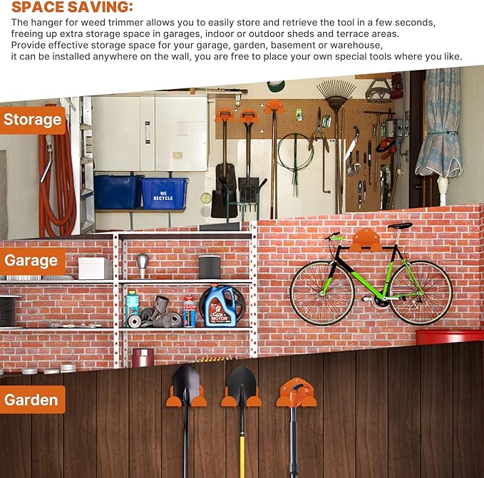 Garage Organizer Wall Hanger - Image 4