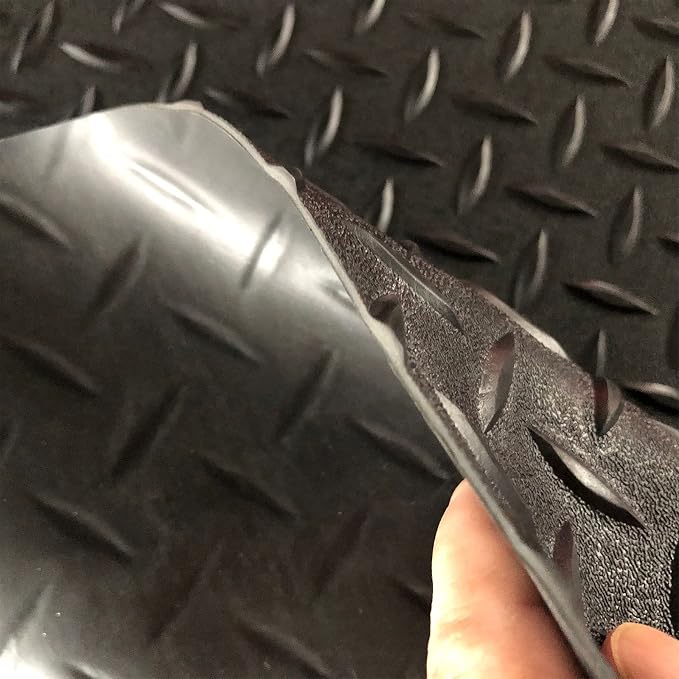 7.5Ft x 14Ft Garage Floor Mat 2.5mm Thickened Rubber Flooring Roll 105sqft - Image 2