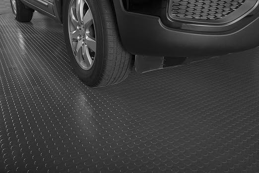 G-Floor Large Coin Pattern Vinyl Garage Floor Protector Mat, Extremely Durable - Image 5