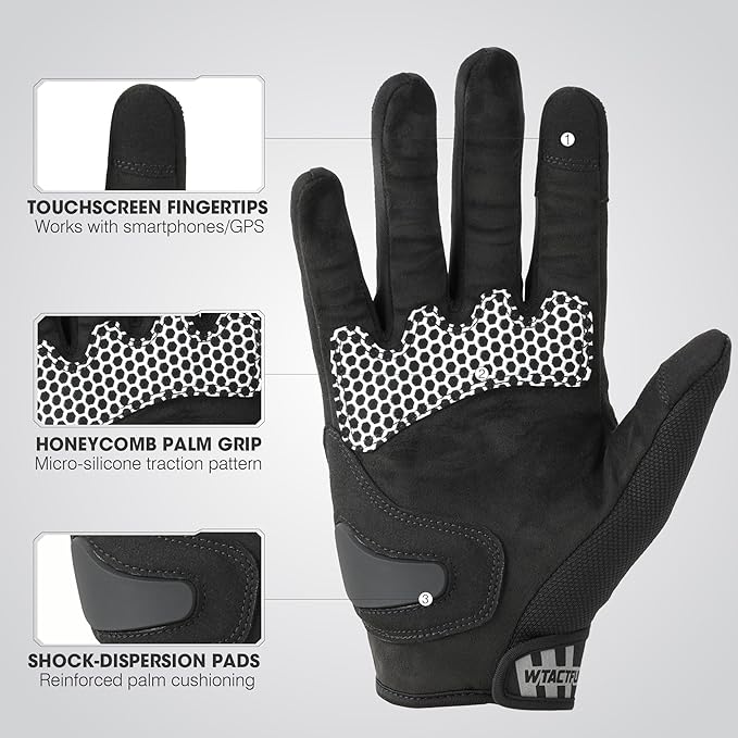 WTACTFUL Lightweight Motorcycle Gloves - Image 3