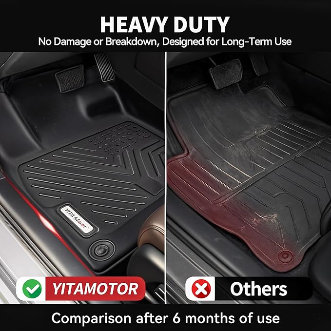YITAMOTOR Floor Mats Compatible - Image 4