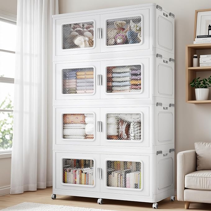 1200 Qt Stackable Storage Bin by BROVIEW-EnjoytheArtofLife