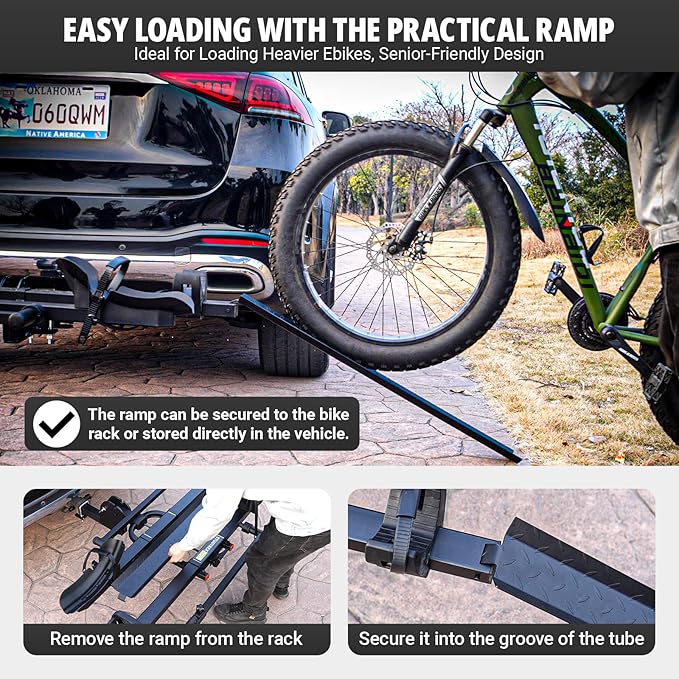 TRAILV2 Hitch Mount 2-Bike Rack - Image 2