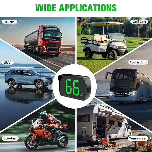 GPS Digital Speedometer for Car MPH, Universal HUD Speed Meter - Image 3