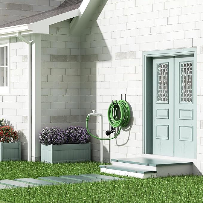 Garden Hose Holder Wall Mount - Image 4