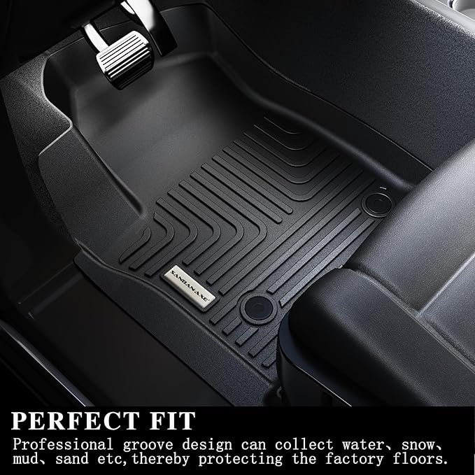 Floor Mats & Trunk mat for 2021-2024 2025 Chevrolet Suburban 8 Seats - Image 3