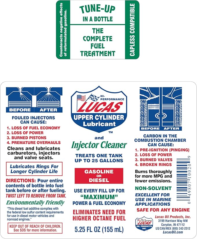 Lucas Oil 10020 Fuel Treatment - Image 6