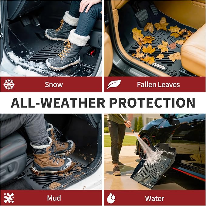 YITAMOTOR Floor Mats Compatible - Image 4