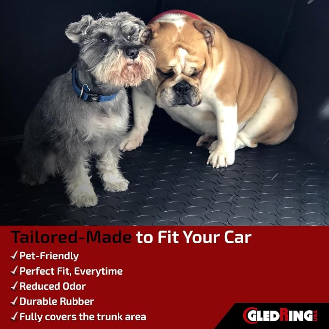 Gledring USA Custom Fit All-Weather Rubber Cargo Liner Mat Compatible - Image 3