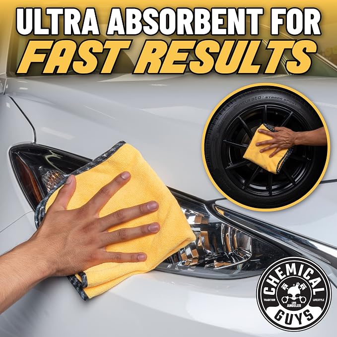 Chemical Guys MIC_507_06 Professional Grade Premium Microfiber Towel - Image 7