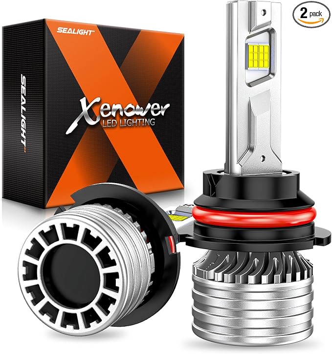 SEALIGHT 9007 HB5 Bulbs, X4I 9007 HB5 Powersport Light by SEALIGHT