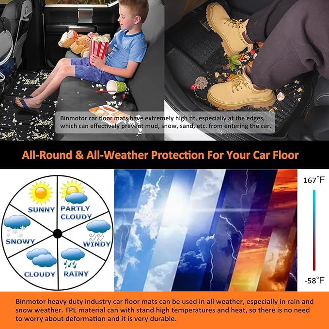 Binmotor-Floor Mats & Cargo Liner Set - Image 7