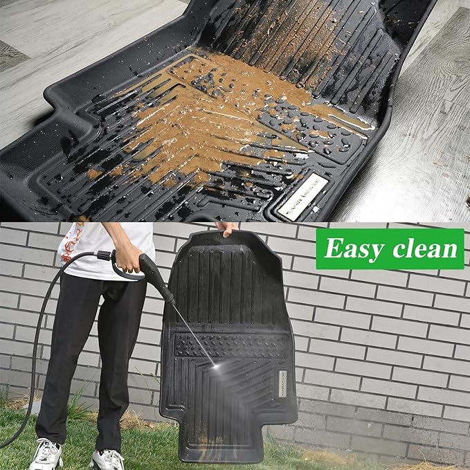 Floor Mats & Trunk mat for 2021-2024 2025 Chevrolet Suburban 8 Seats - Image 6