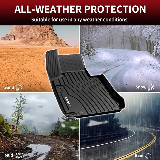 LASFIT Floor Mats for Mercedes Benz GLC 2016-2022, GLC300 / GLC350e / GLC43 AMG - Image 7
