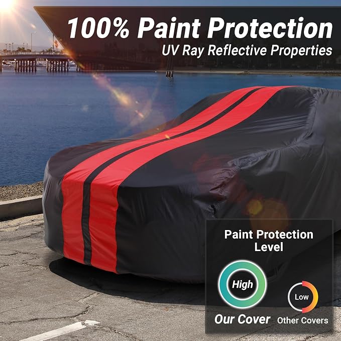 iCarCover Custom Car Cover for Buick Special 2-Door, 4-Door Waterproof - Image 3