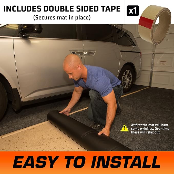 Armor All Original XL Garage Floor Mat, Protects Surfaces, Transforms Garage - Image 4