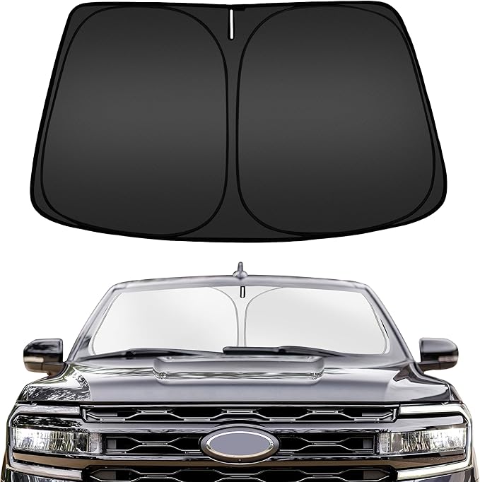 ARISMOTOR Windshield Sun Shade for Ford Expedition 2018-2025, Custom Fit by ARISMOTOR