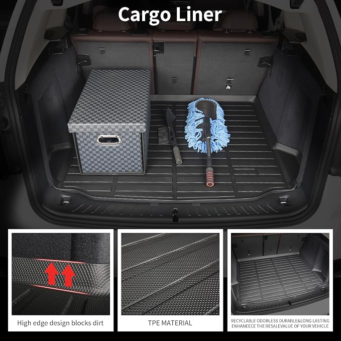 Wayhigh-All Weather Floor Mats and Cargo Liner - Image 3