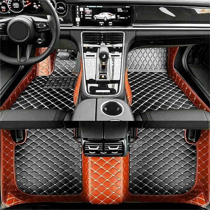Custom All-Weather Protection Luxury Leather Floor Mats - Image 8