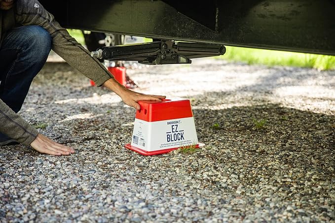 ANDERSEN HITCHES | RV & Trailer Accessories | 2-Pack Trailer EZ Jack Blocks | - Image 2