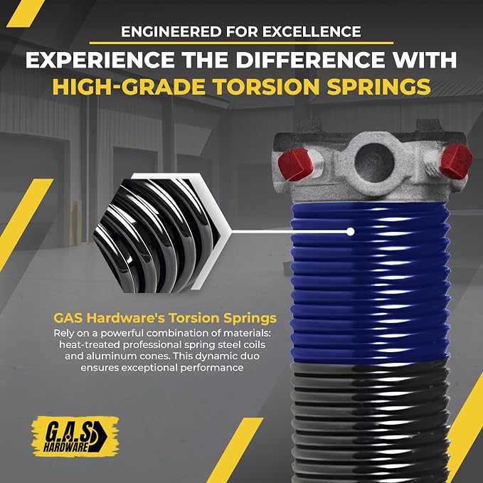 Garage Door Torsion Spring 262x2x33.5 Torsion Springs - Image 6