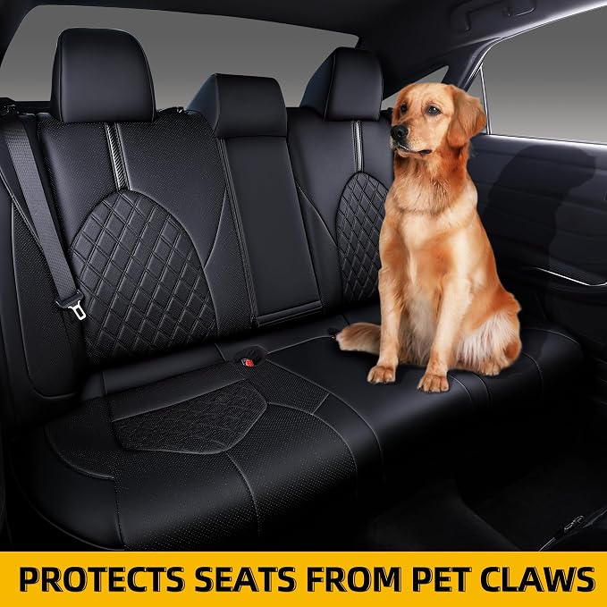 Custom Fit Camry Seat Covers for 2018-2024 Toyota Camry Hybrid LE, SE Full - Image 5