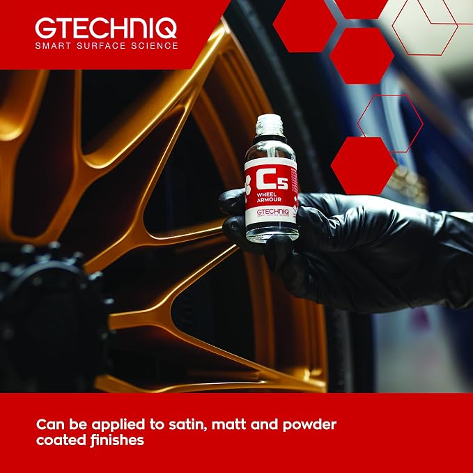 Gtechniq C5 Wheel Armor Wheel Cleaner, Rims Cleaner Protects Alloy Rims - Image 2