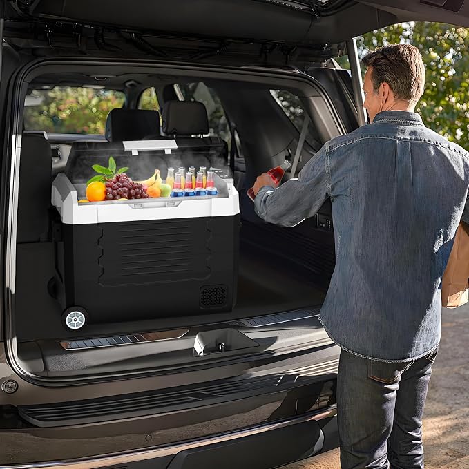 SubSun12V Cooler Car Fridge, 48QT -4℉~68℉ Fast Cooling Car Refrigerator - Image 8