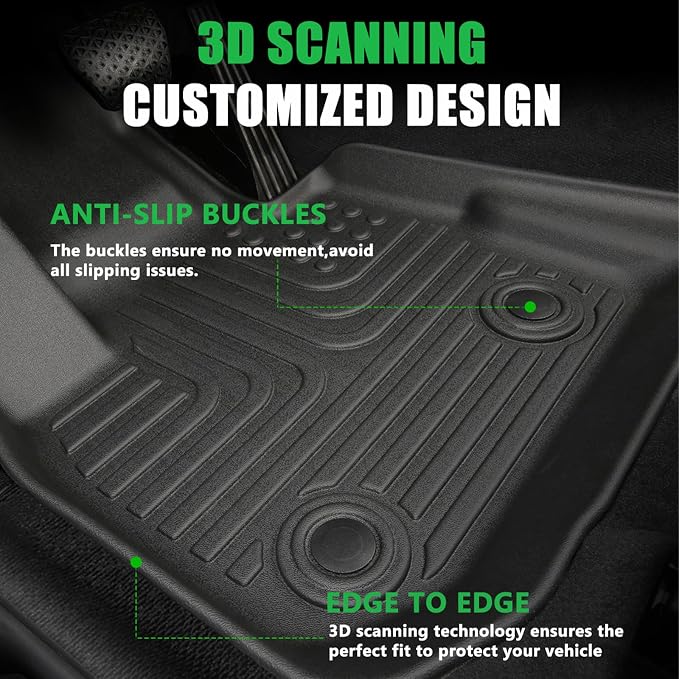 for Corolla Floor Mats 2013 2012 2011 2010 2009, Car Mats - Image 2
