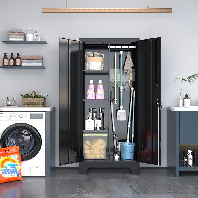 Metal Garage Storage Cabinet for Home, Storage - Image 7