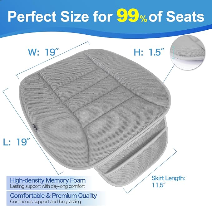 Car Seat Cushion, Driver Cushion - Image 5