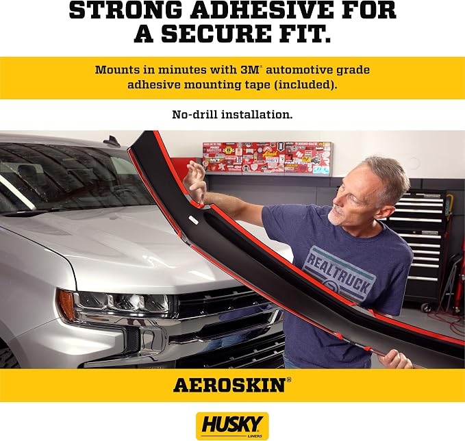 Husky Liners Aeroskin Hood Protector | Fits 2019-2025 Toyota RAV4 | Low Profile - Image 4