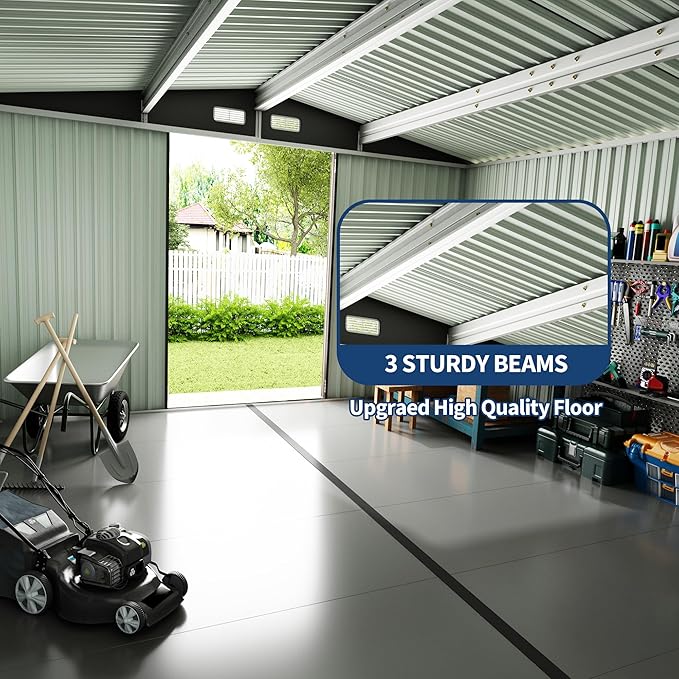 10x12x6.4 FT Outdoor Storage Sheds - Image 6