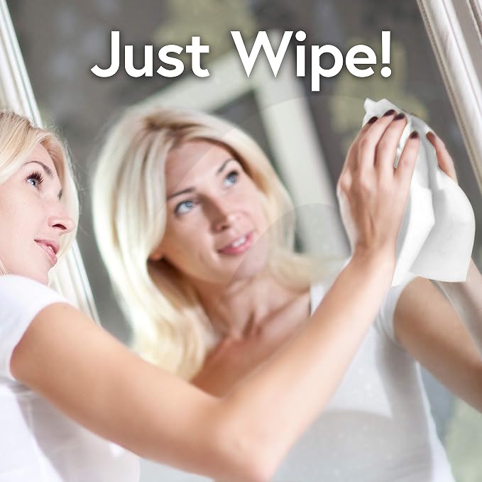 Windex Wipes Glass Cleaning Ammonia Free, Pre-Moistened Wipes - Image 4