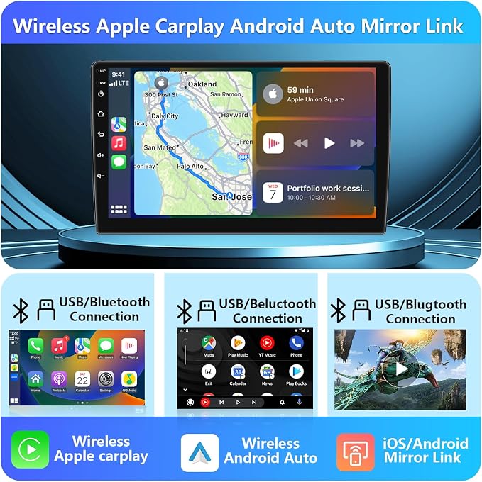 4G+64G Android 13 Car Radio for Honda Civic 2006-2011 - Image 2
