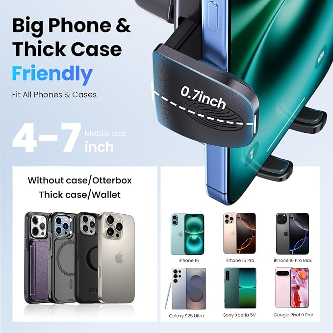 Car Phone Holder, Universal Phone Mount - Image 6