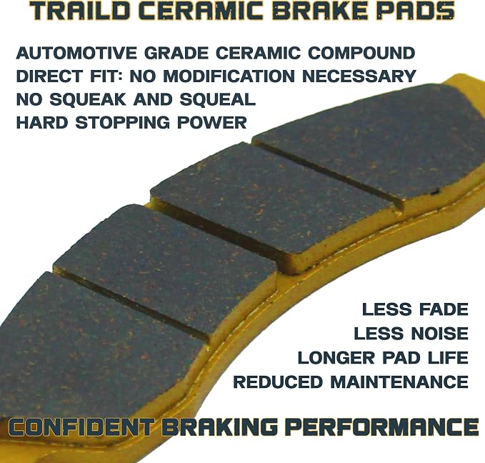 Kawasaki KRX/KRX4 1000 2020-2025 Ceramic Brake Pad Set Front & Rear - Image 3