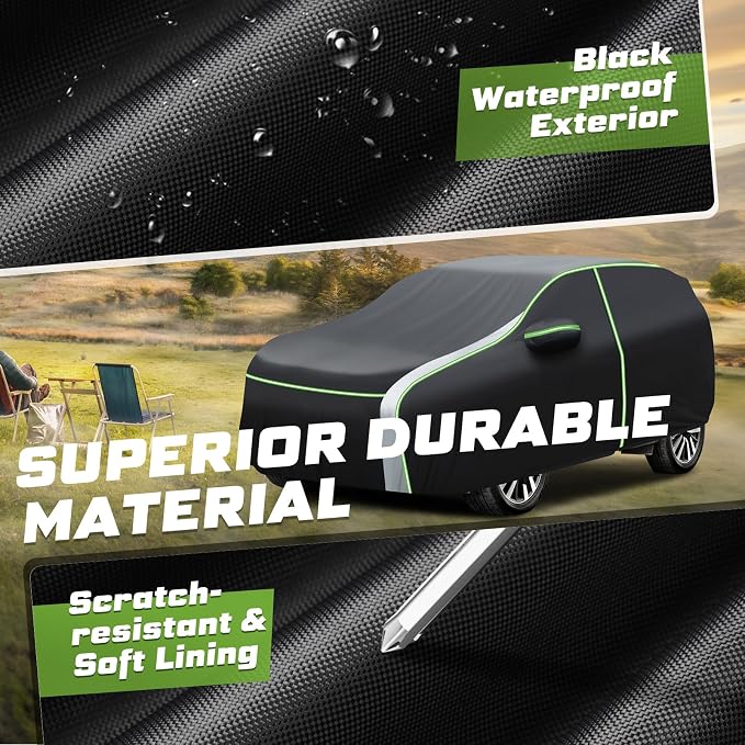 Mixsuper Liner Car Cover for Subaru Outback 2003-2026, 7 Layers Waterproof Car - Image 5